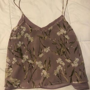 Aeropostale Floral Tank Top